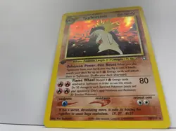 2000 Pokemon Neo Genesis Typhlosion Holo 1st Edition #18/111 Rare - LP/NM - Image 2