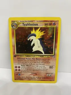 2000 Pokemon Neo Genesis Typhlosion Holo 1st Edition #18/111 Rare - LP/NM - Image 3