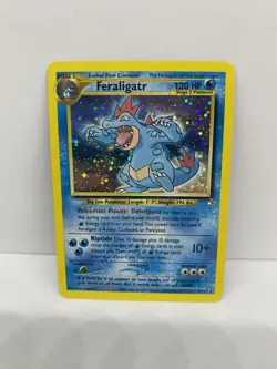 Pokemon Card - Feraligatr - 5/111 - Neo Genesis - Holo Rare - NM - Image 1