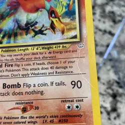 Pokemon Ho-Oh Double Holo Neo Revelation 7/64 - Image 4