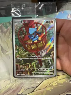 *ACTUALLY SEALED* Pokemon TCG Riolu Illustration Black Star Promo #010 - Image 1
