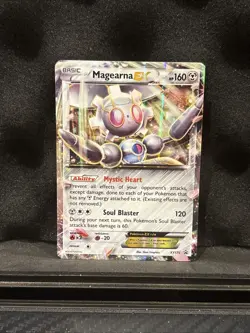 Magearna EX - XY175 - Pokemon XY Black Star Promo Ultra Rare Holo Card - MP - Image 1