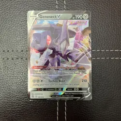 Pokemon TCG - Genesect V - 185/264 - Fusion Strike - VLP Ultra Rare (2021) - Image 1