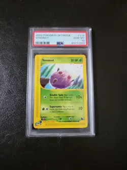 Pokemon Skyridge Set Regular Finish Venonat eReader 113/144 - PSA 10! SK64 - Image 1