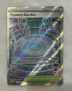 Pokemon TCG Mystery Garden Trainer Holo Mega Evolution 172/132 Pack Fresh NM - Image 1