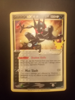Greninja Gold Star SWSH144 Celebrations Promo Pokemon TCG NM - Image 1