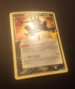 Greninja Gold Star SWSH144 Celebrations Promo Pokemon TCG NM - Image 2