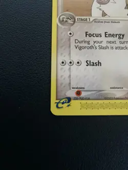 Pokemon Card Vigoroth 52/100 EX Sandstorm Uncommon - Image 4