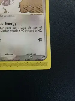 Pokemon Card Vigoroth 52/100 EX Sandstorm Uncommon - Image 5