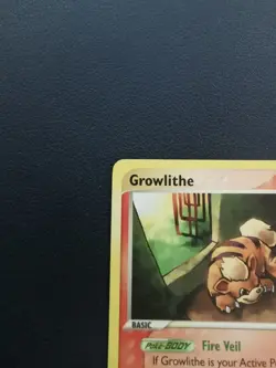 Pokemon Card Growlithe 65/100 EX Sandstorm Common - Image 2