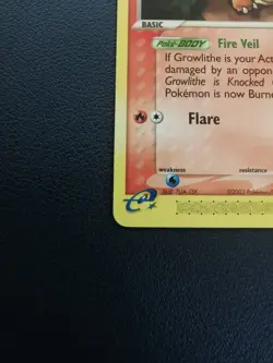 Pokemon Card Growlithe 65/100 EX Sandstorm Common - Image 4