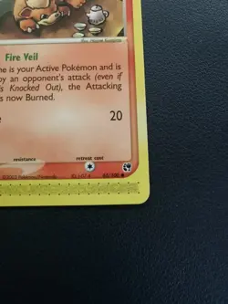 Pokemon Card Growlithe 65/100 EX Sandstorm Common - Image 5