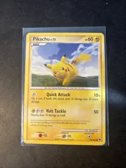 Pikachu Majestic Dawn Pokemon TCG 70/100 Diamond & Pearl Common - Image 1