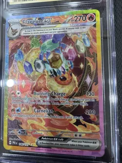 Pokemon TCG Flareon EX 146 SIR Prismatic Evolutions In A CGC Pristine 10 - Image 3