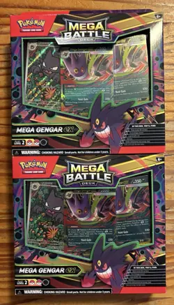 Pokemon Mega Battle Deck (Mega Gengar ex) Factory Sealed Lot Two - Image 1