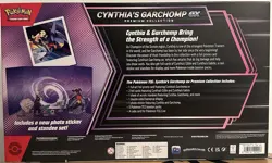 Pokemon TCG: Cynthia’s Garchomp ex Premium Collection box Sealed - Image 2