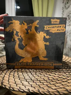 Pokemon TCG Champion's Path ETB Elite Trainer Box - New & Factory Sealed - Image 1
