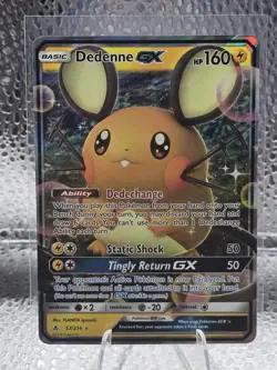 Dedenne GX 57/214 Full Art Ultra Rare - 2019 Pokemon Unbroken Bonds NM - Image 1