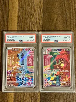 PSA 10 Deerling Sawsbuck AR set SV5M Cyber Judge Japanese Pokemon Card Game - Image 2