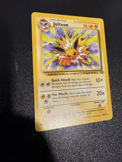 Pokemon TCG Jolteon Jungle Card 20/64 Regular Rare Non-Holo Unlimited NM - Image 2