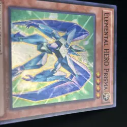 Yugioh Yu-Gi-Oh Elemental HERO Prisma FUEN-EN047 Super Rare 1st Edition MP - Image 5