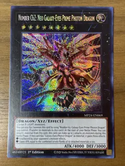 Yu-Gi-Oh - #C62: Neo Galaxy-Eyes Prime Photon Dragon EN142 - Prismatic Rare - Image 1
