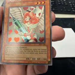 YUGIOH 1st Edition Legacy of Darkness INJECTION FAIRY LILY LOD-100 Secret Rare - Image 4
