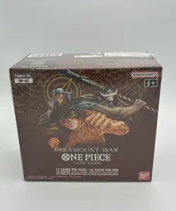 One Piece TCG Paramount War Booster Box (OP-02) Factory Sealed English. - Image 1