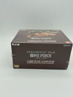 One Piece TCG Paramount War Booster Box (OP-02) Factory Sealed English. - Image 2
