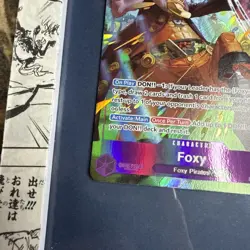 Foxy EB04-036 SR ALT ART The Azure Seas Seven One Piece CCG ENGLISH OP14 - Image 2
