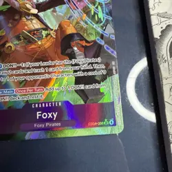 Foxy EB04-036 SR ALT ART The Azure Seas Seven One Piece CCG ENGLISH OP14 - Image 3