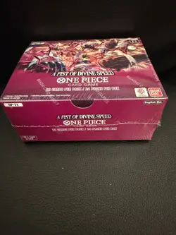 One Piece Card Game OP11 A Fist of Divine Speed Booster Box English Sealed - Image 1