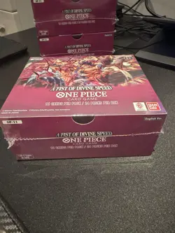 One Piece Card Game OP11 A Fist of Divine Speed Booster Box English Sealed - Image 1