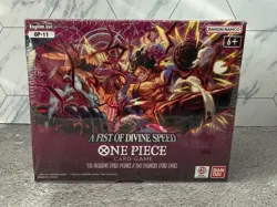 One Piece Card Game A FIST OF DIVINE SPEED OP11 Booster Box English SEALED - Image 1