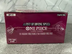 One Piece Card Game A FIST OF DIVINE SPEED OP11 Booster Box English SEALED - Image 4