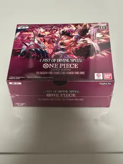 One Piece Card Game A FIST OF DIVINE SPEED OP11 Booster Box English SEALED - Image 1