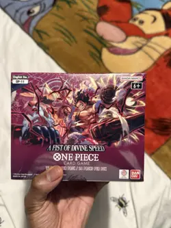 One Piece Card Game OP11 A Fist of Divine Speed Booster Box English Sealed - Image 1