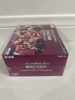 One Piece Card Game A FIST OF DIVINE SPEED OP11 Booster Box English SEALED - Image 5