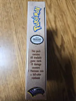 Pokemon Lockdown Theme Deck 1999 Wizards of the Coast Fossil Set Factory Sealed 742818060776 - Image 5