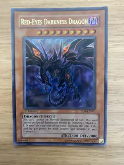 Red-Eyes Darkness Dragon SD1-EN001 | Ultra Rare 1st Edition Yu-Gi-Oh Card - Image 1