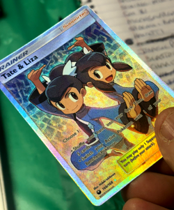 Tate & Liza 166/168 Full Art Trainer Celestial Storm NM/MT Pokemon Card - Image 3