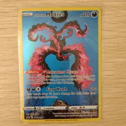 Pokemon Galarian Moltres SWSH284 Promo Holo Card 120 HP Fiery Wrath - Image 1