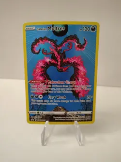 Pokemon Galarian Moltres SWSH284 Promo Holo Card 120 HP Fiery Wrath - Image 2