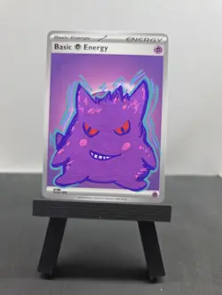 Gengar FANART TCG Pokemon Card ACEO Art Card Custom Card Custom Art Illustration - Image 1