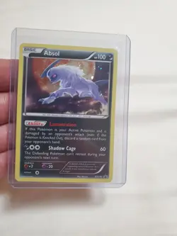 Absol Cosmos Holo XY178 2016 Black Star Promo LP/MP Pokemon Card - Image 1