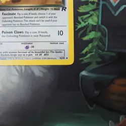 Dark Persian 42/82 Pokemon Team Rocket Played Single Card WOTC Unlimited - Image 3