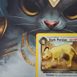 Dark Persian 42/82 Pokemon Team Rocket Played Single Card WOTC Unlimited - Image 5