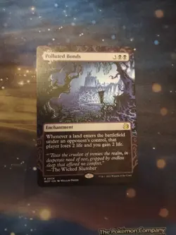 Polluted Bonds Wilds of Eldraine: Enchanting Tales Borderless M-gm - Image 1