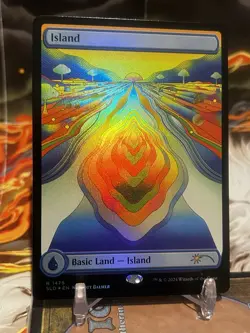 MTG | Island (1479) V-Land [Secret Lair Strange Sands]✨FOIL✨ - Image 2