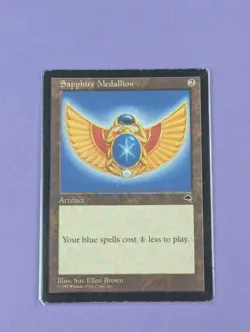 MTG: Magic The Gathering: Sapphire Medallion- Uncommon - LP - Image 1